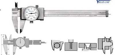 带表式游标卡尺